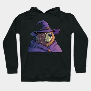 Grizzly as Witch - Grizzly Bear Halloween Hoodie